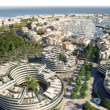 Apartment 4 Personnes Avec Piscine Et Parking Au Cap D'agde - Fr-1-749-28 Agde